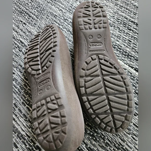 Crocs Women's Mammoth Leopard Lined Ballet Flats (Size 9W) - Picture 5 of 5